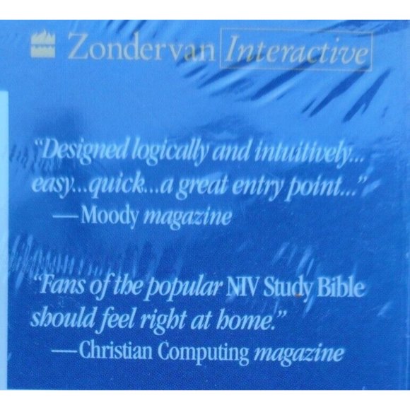 NIV STUDY BIBLE BASIC LIBRARY FOR WINDOWS NOS Brand New - Picture 6 of 11